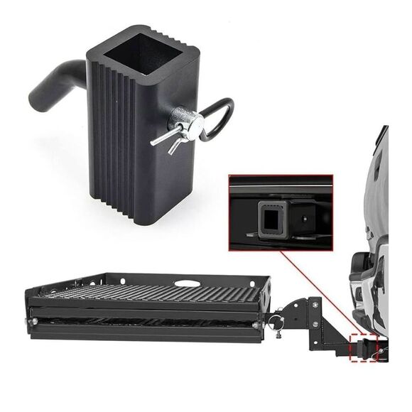 Tanzedzm 2 to 1.25 Inch Hitch Adapter with Hitch Pin and Clip New in Box - Picture 5 of 8